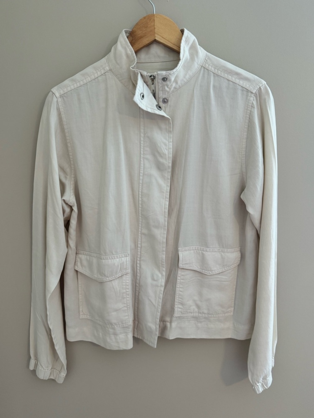 THREAD & SUPPLY - Ivory Lightweight Jacket - Size M